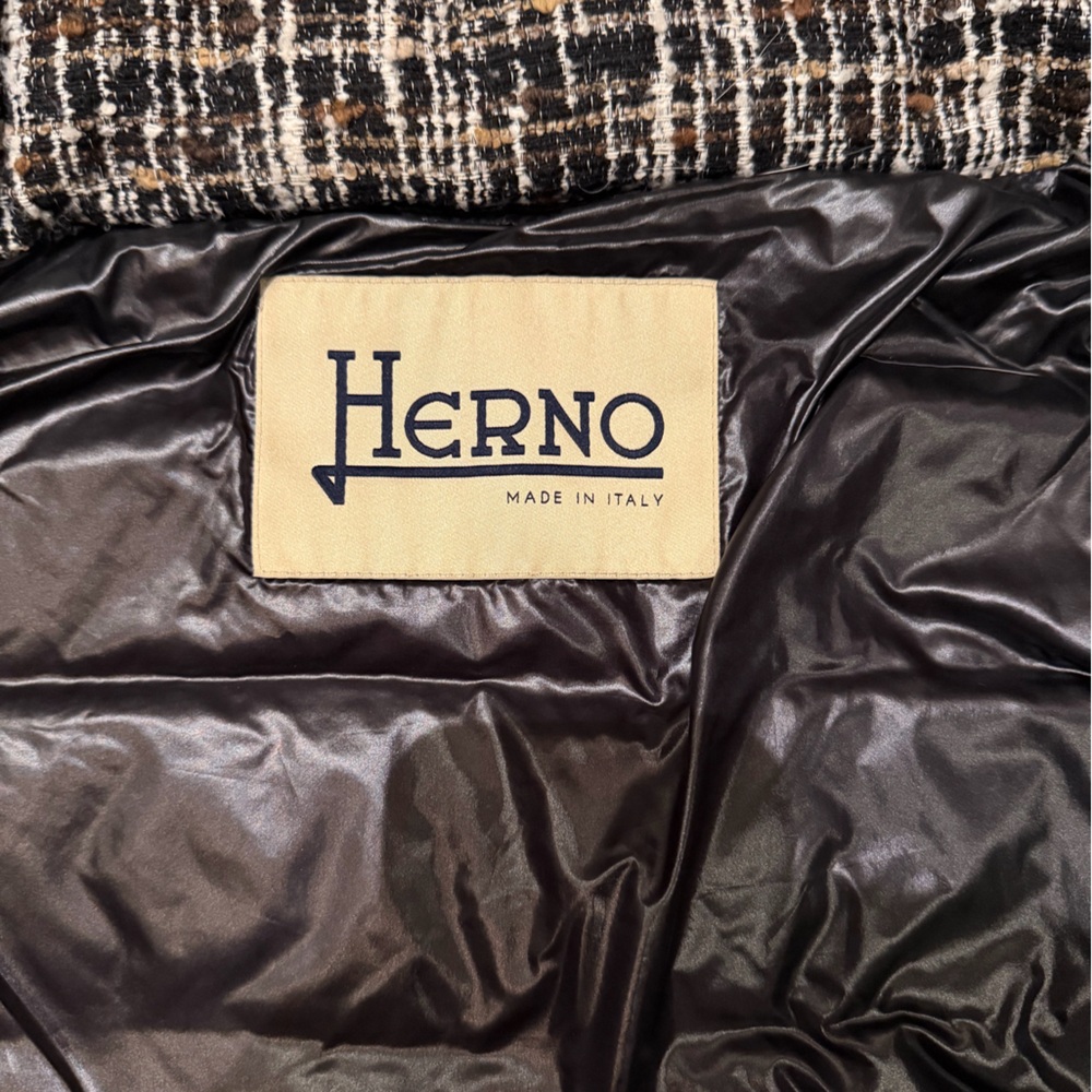 Herno Tweed Down-Filled Puffer - image 7